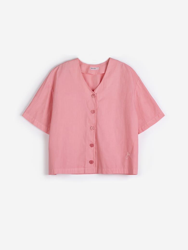 Bobo Choses Paper Touch Cropped Blouse Bluse Damen rosa